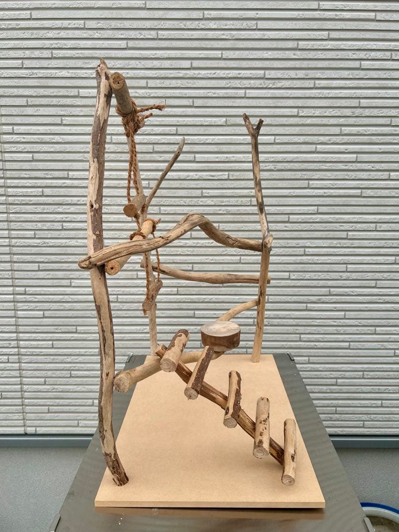 バードアスレチックジム　卓上止まり木【143】