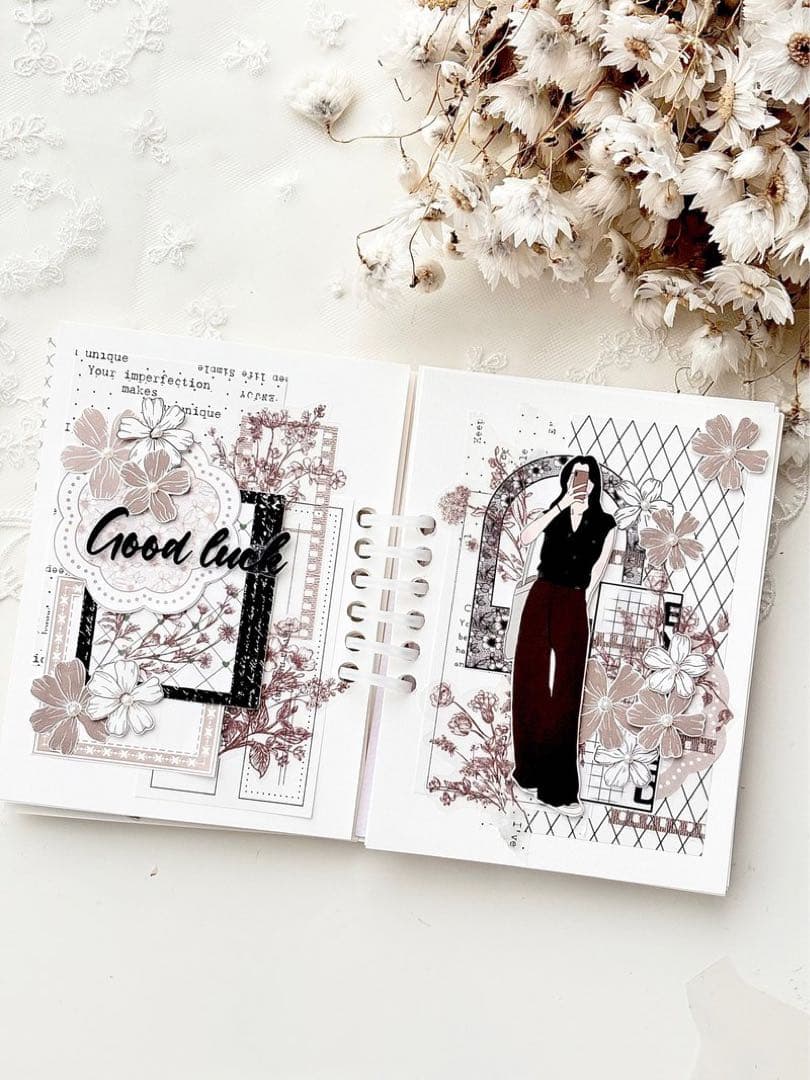 コラージュ素材　紙もの　素材紙　【2019】