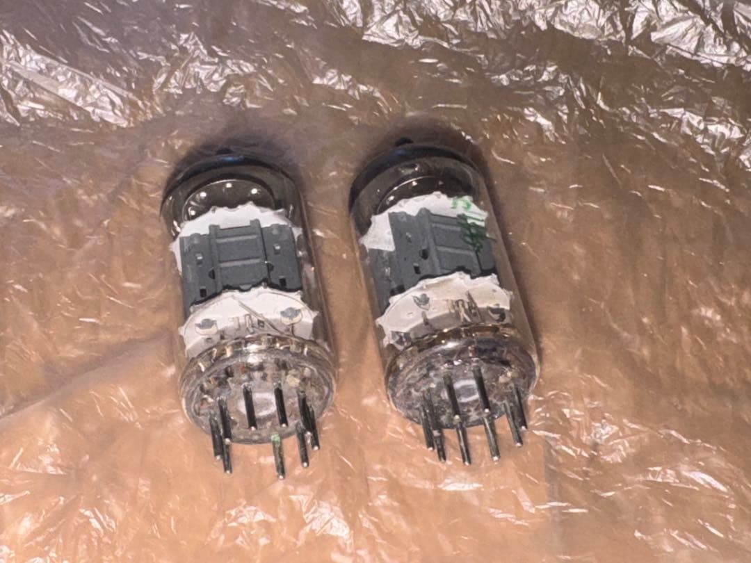 2本 ムラード ECC82 12AU7 BVA ブリマー 新品? 未使用?