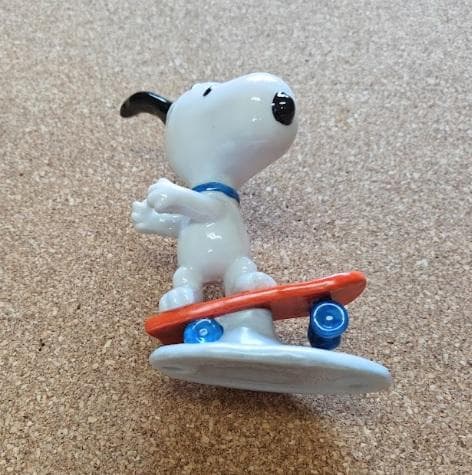 スヌーピー スケボー フイギュア ヴィンテージ 置物 FLAMBRO社製