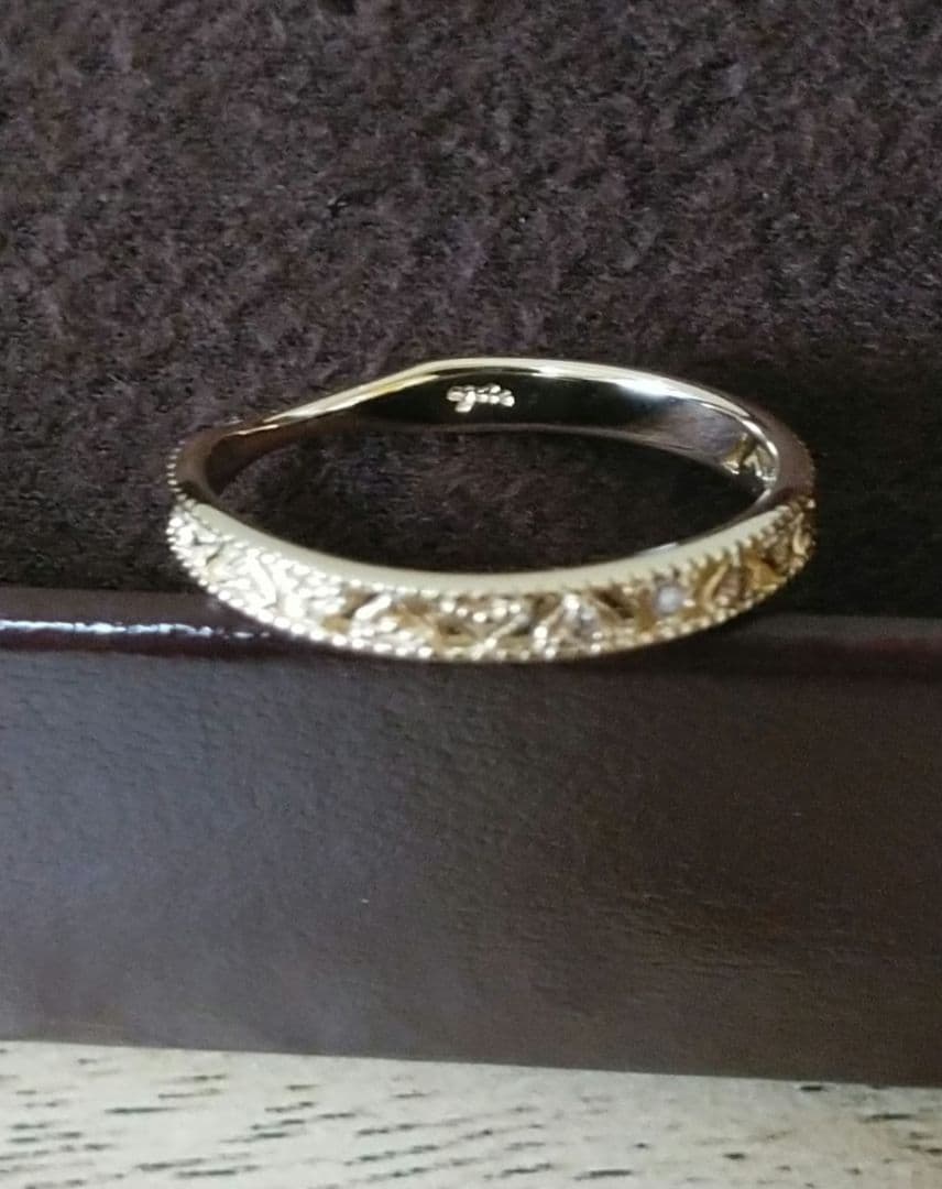 agate k10 ダイヤモンドリング　11号