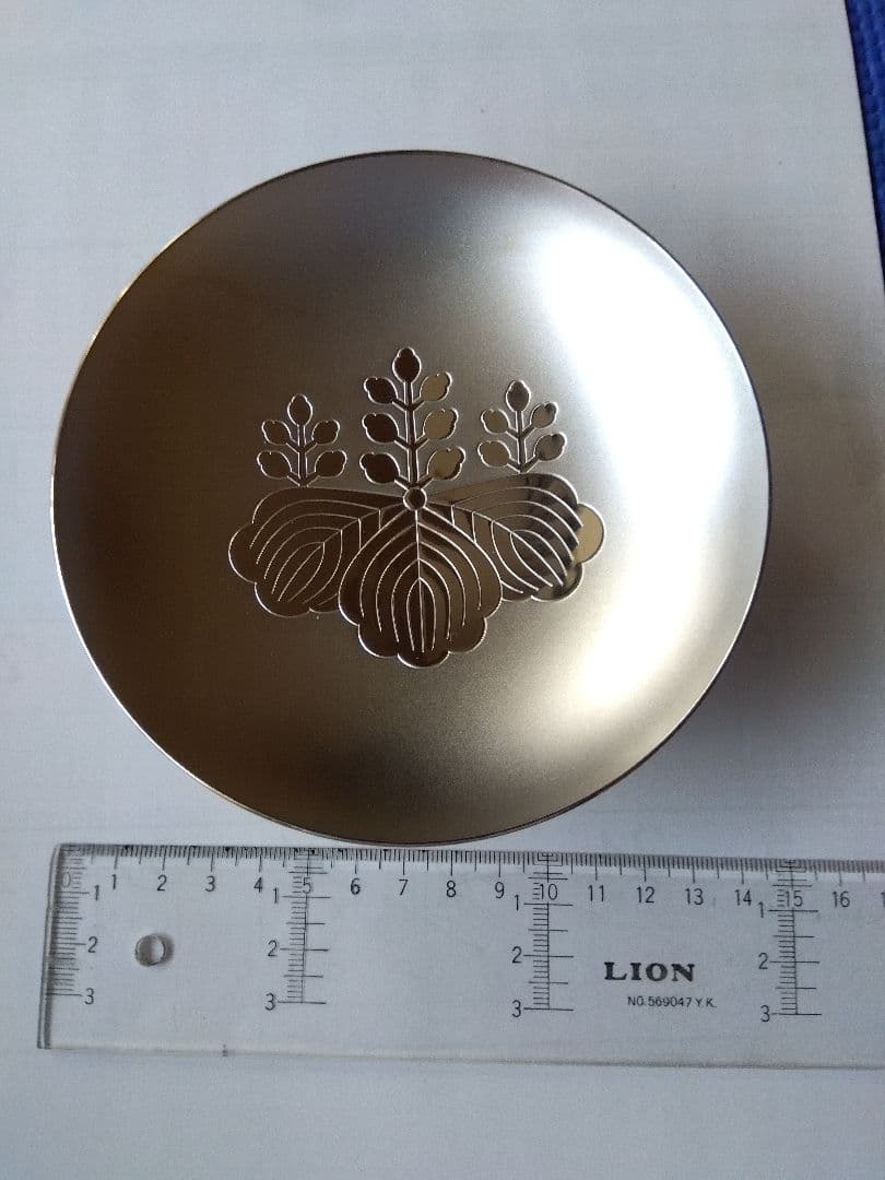 ぷ*ん様 総重量 391g 純銀製 銀盃 大中小3個セット 内閣総理大臣造幣局製