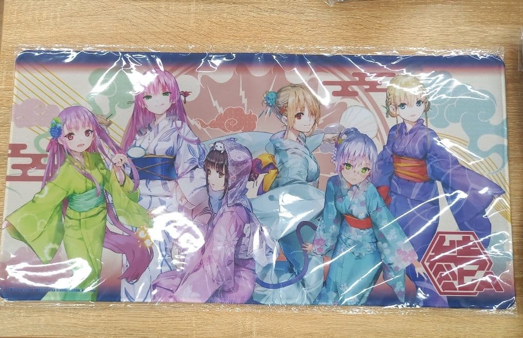 第31A部隊 ヘブバン デスクマット 浴衣 ヘブンバーンズレッド プレイマット