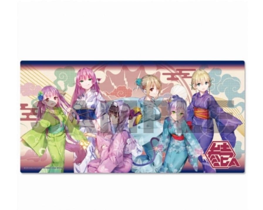 第31A部隊 ヘブバン デスクマット 浴衣 ヘブンバーンズレッド プレイマット