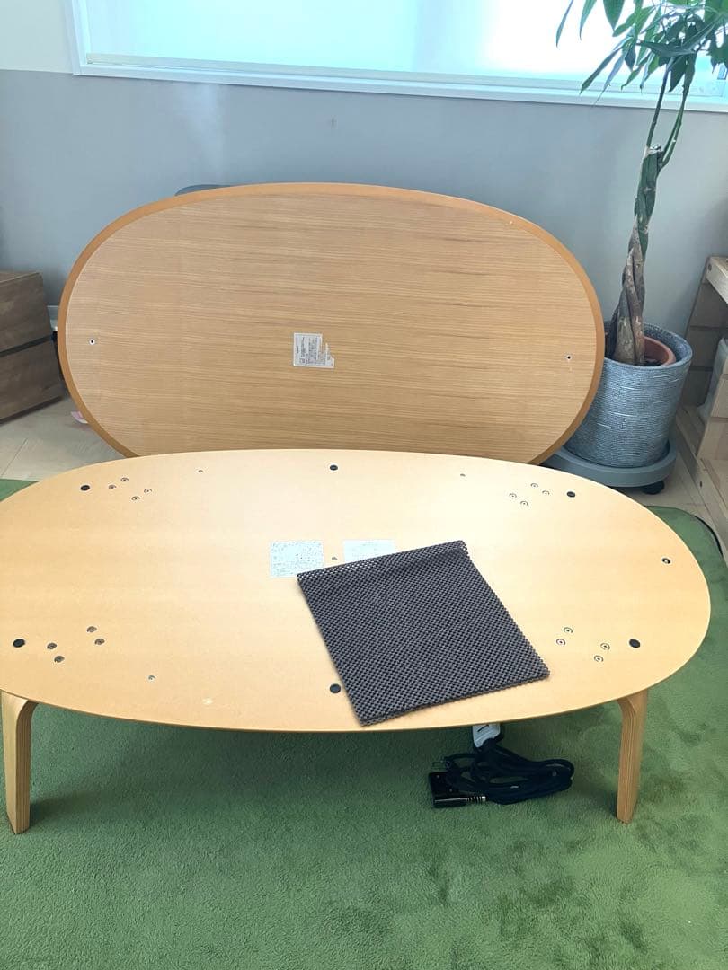 【MUJI】USED 無印良品　廃盤品　楕円形　こたつ　大　2015年製