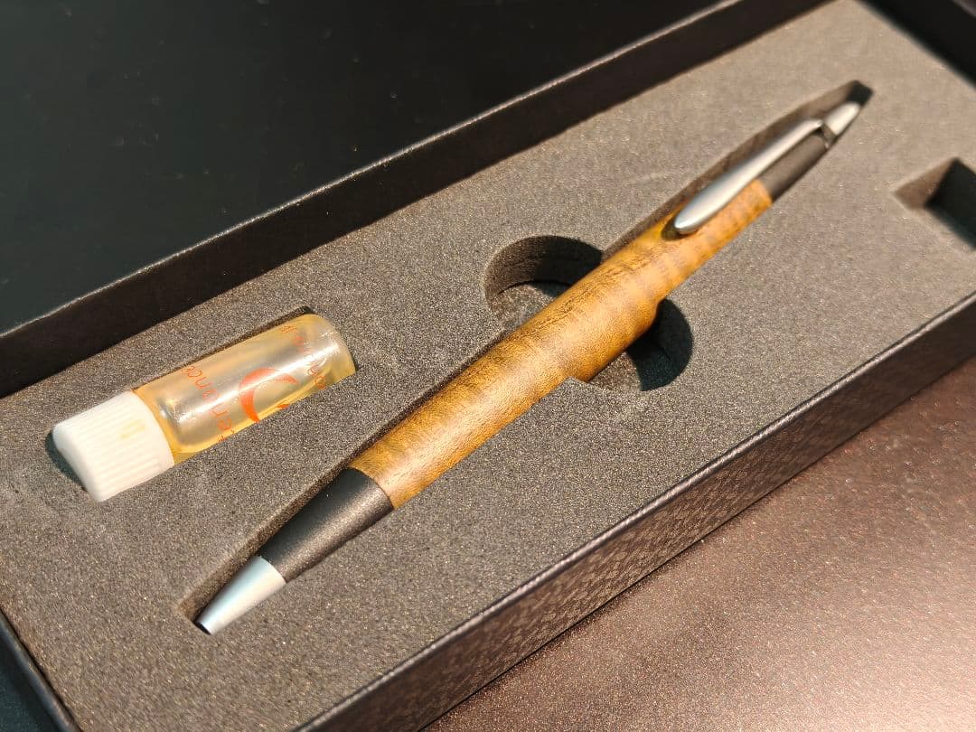 野原工芸　ハワイアンコアカーリー　スリムボールペン