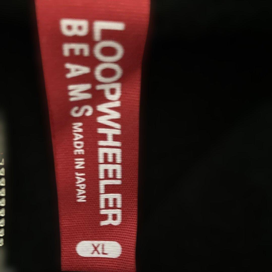 ループウィラー　パーカー　ブラック　ビームス別注　XLサイズ　美品