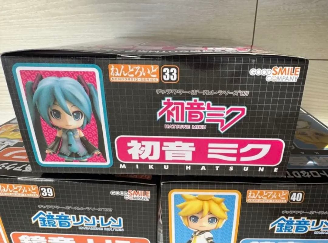【〜1/31】【未使用・未開封】ねんどろいど初音ミク 鏡音リン 鏡音レン ボカロ