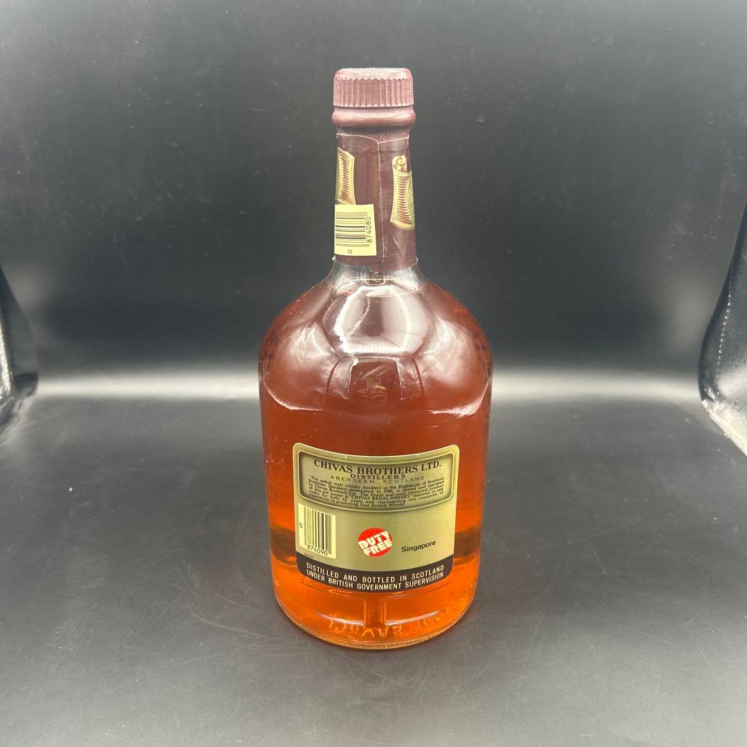 シーバスリーガル 12年 旧ボトル 1L 箱付 免税表記