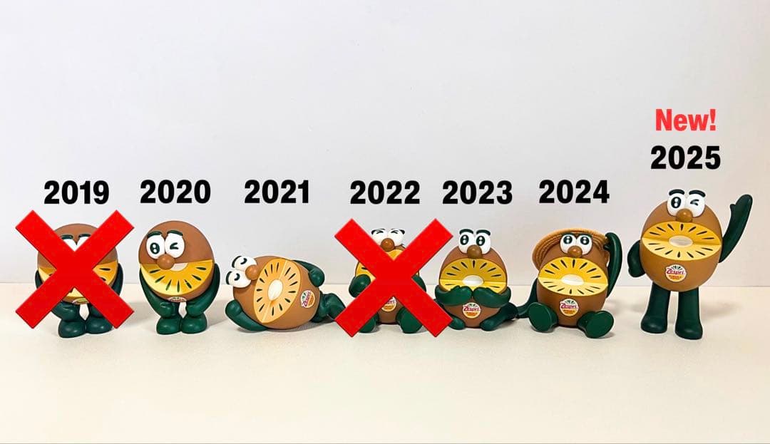 ゼスプリ キウイブラザーズ キャラクター 10体セット