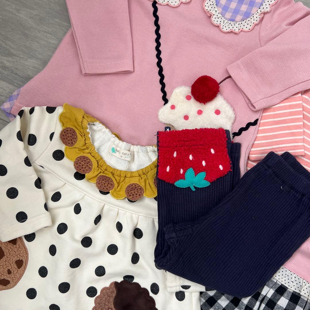 ベイビーチアー いちご ビスケット 長袖 80cm まとめ売り