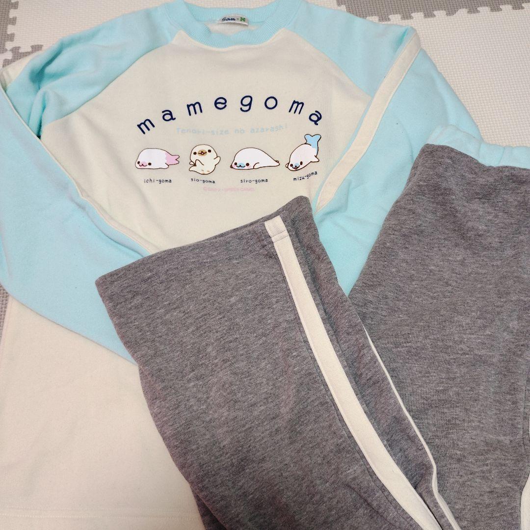 【まめゴマ】超激レア！当時物パジャマ 160で大人着用可 サンエックス