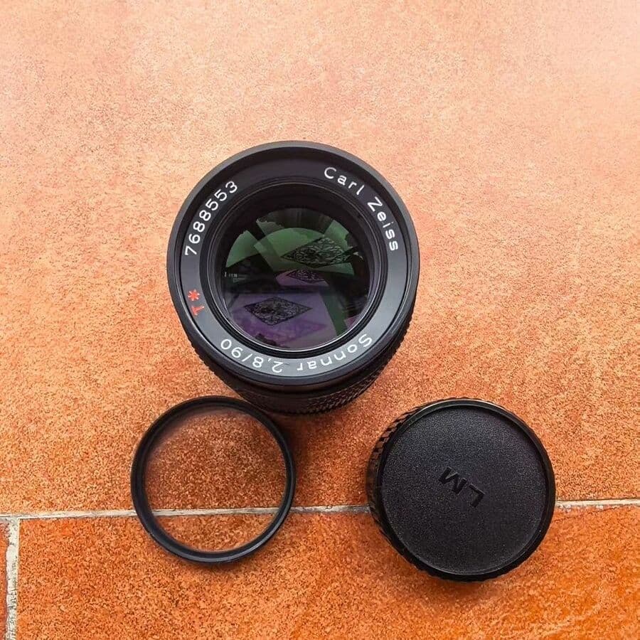 leica Mマウント CONTAX G 90mm F2.8 レンズ 改造済