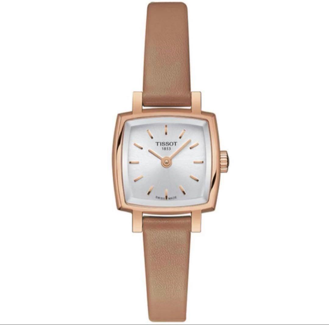 公式 レディース 腕時計 TISSOT ラブリー サマーセット レザー