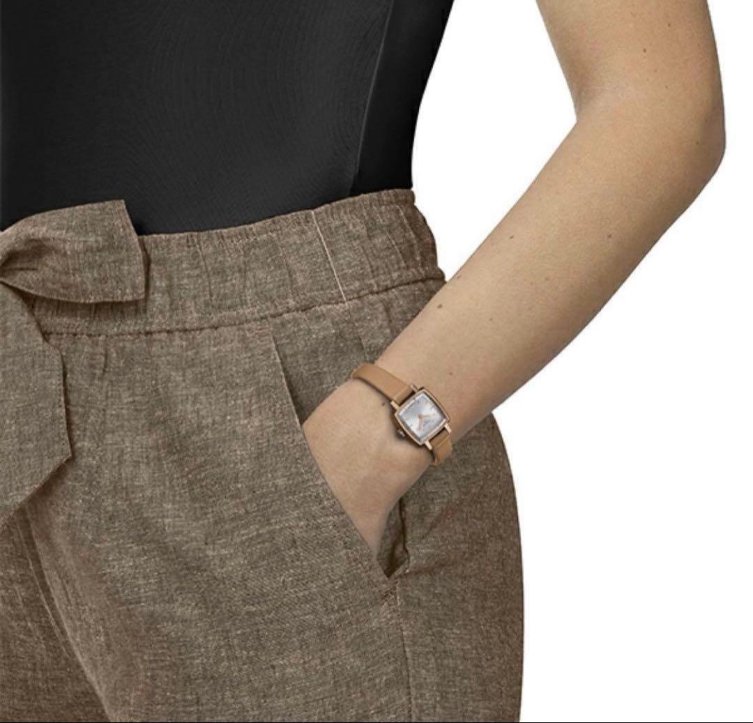 公式 レディース 腕時計 TISSOT ラブリー サマーセット レザー