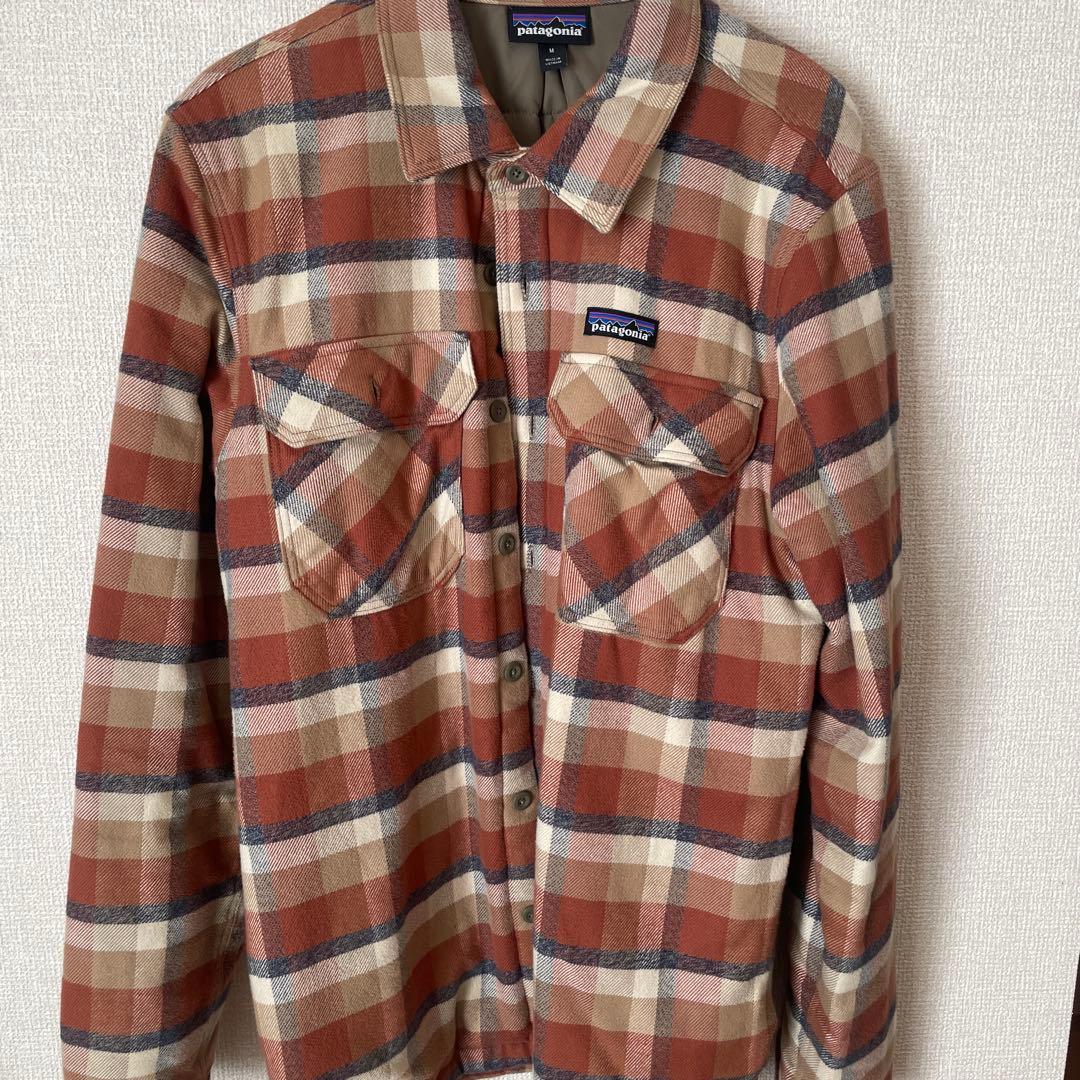 patagonia チェック柄ジャケット Mサイズ