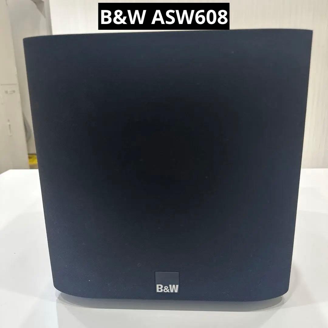 (匿名配送) ￼ B&W ASW608 スピーカー　サブウーファー