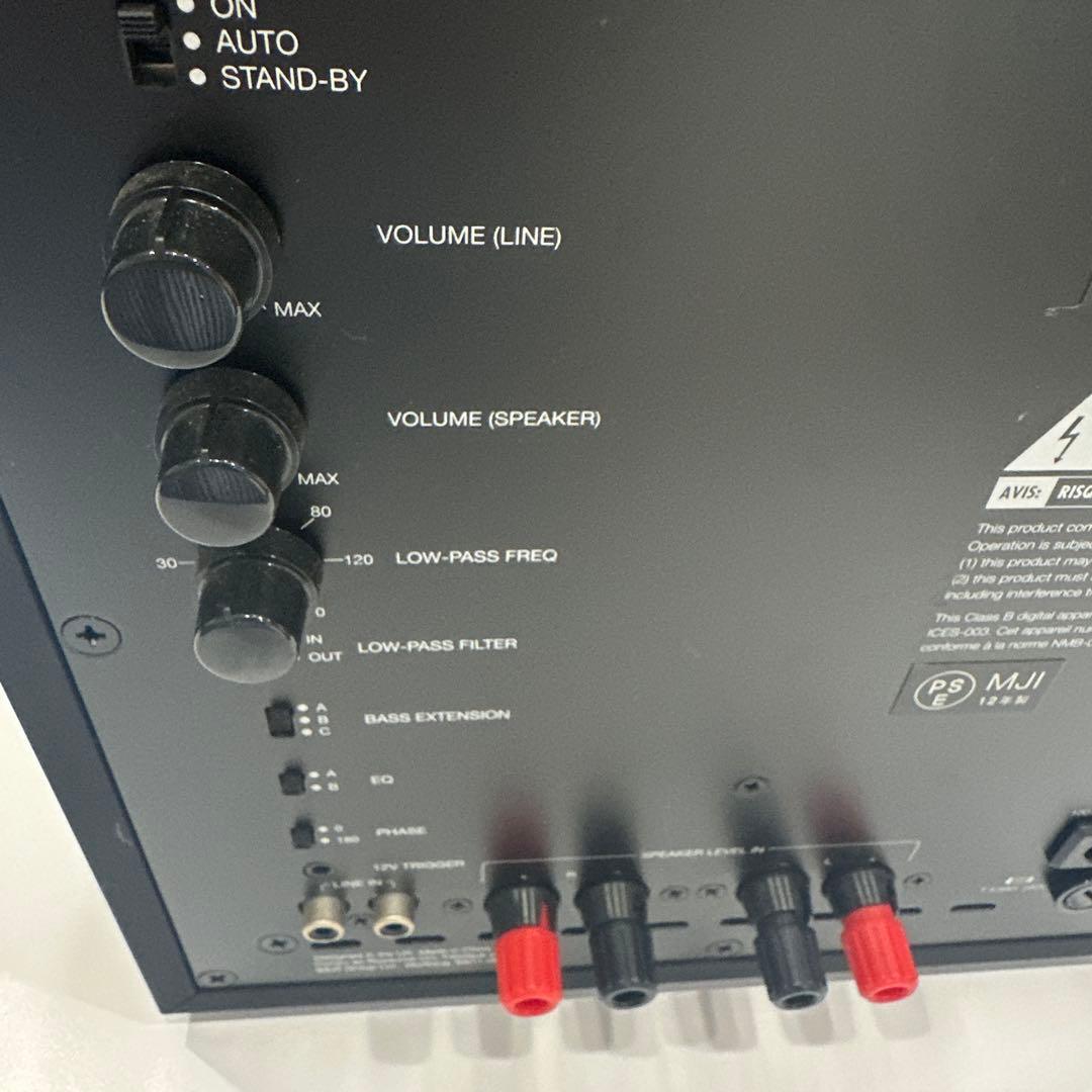 (匿名配送) ￼ B&W ASW608 スピーカー　サブウーファー