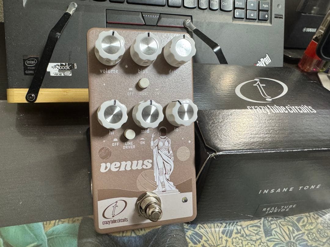 crazy tube circuits venus ギターエフェクター