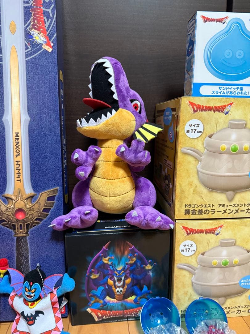 ドラゴンクエスト　グッズ　フィギュア　プライズ　ぬいぐるみ　ロトの剣　セット