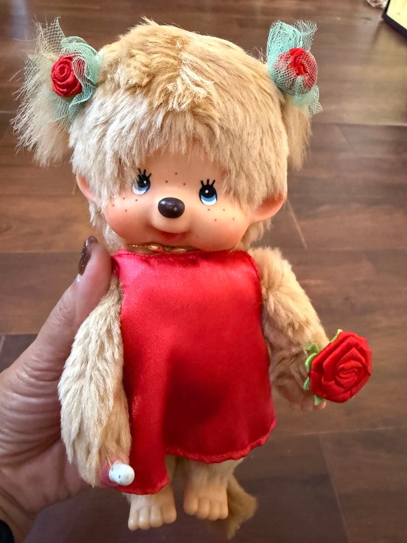 モンチッチ　お花畑 激レア バラ もんちっち