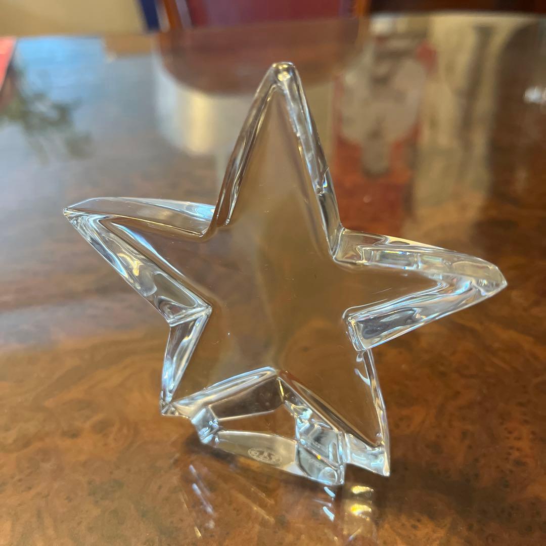 バカラ　ZINZINザンザンスター星 クリア クリスタル