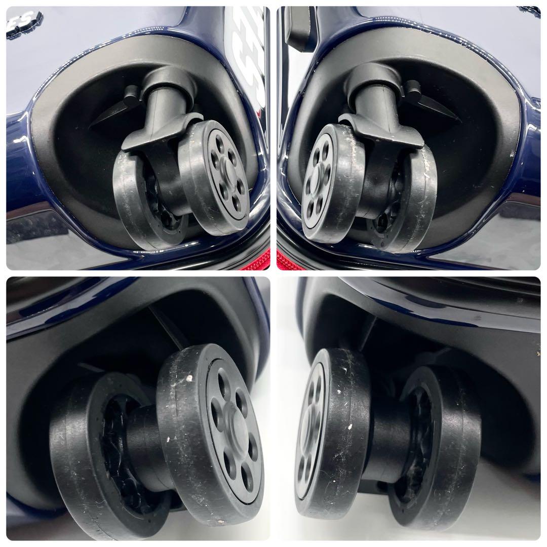 【極美品】希少 パーリーゲイツ キャリーケース 4輪 機内持ち込み可 ネイビー