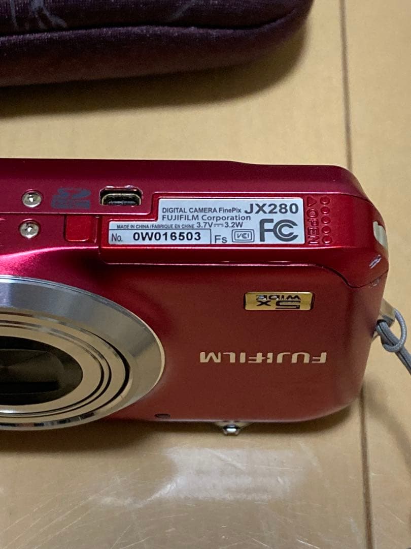 FUJIFILM JX280 レッド