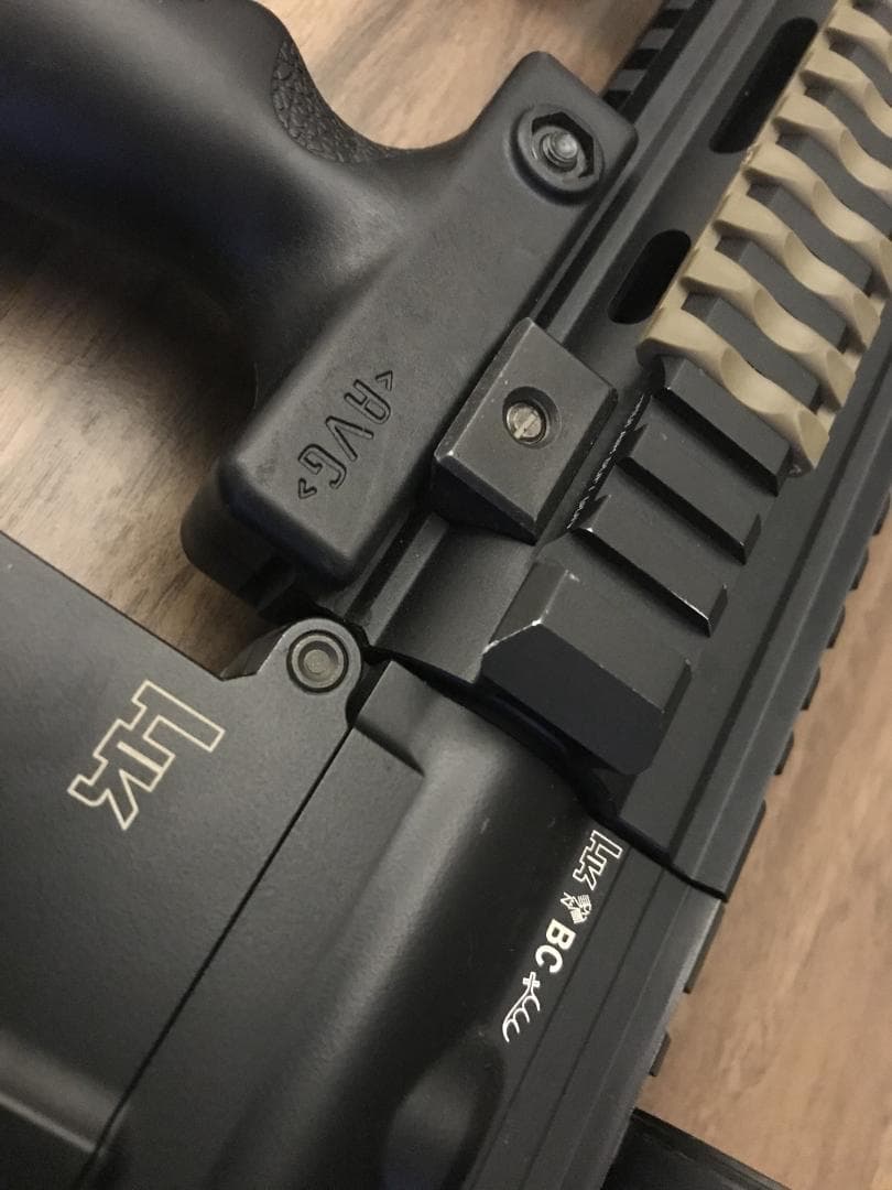 HK416D 中古　使用回数5回　ストック、ドットサイト（カバーなし）
