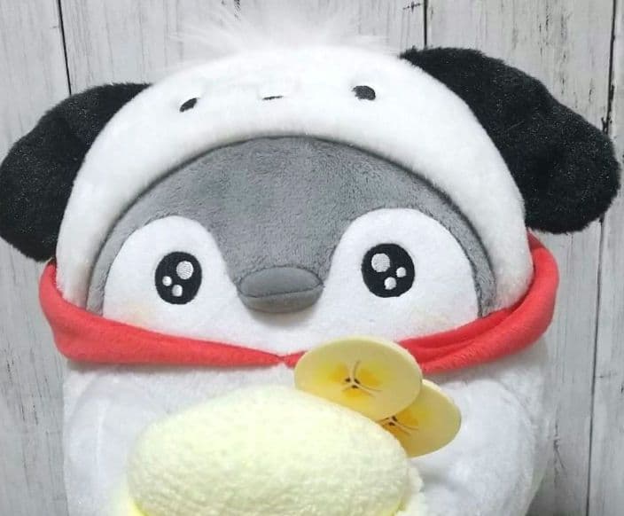 コウペンちゃん × ポチャッコ ぬいぐるみ(M) サンリオ