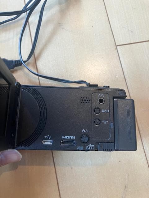 動画はビデオカメラで！美品★　パナソニック　ハンディハイビジョン