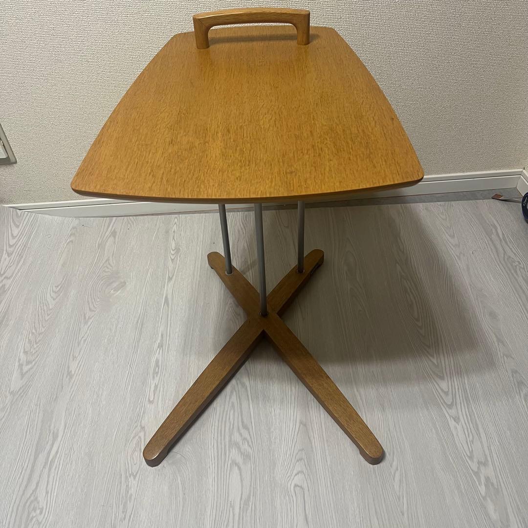 レア karimoku カリモク家具 サイドテーブル 木製 天然木 ソファ 机