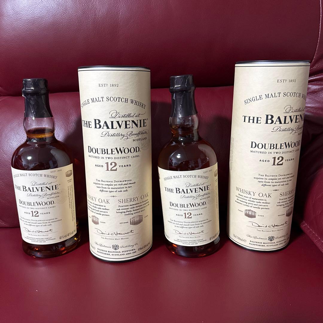 バルヴェニー 12年 ダブルウッド3本セット