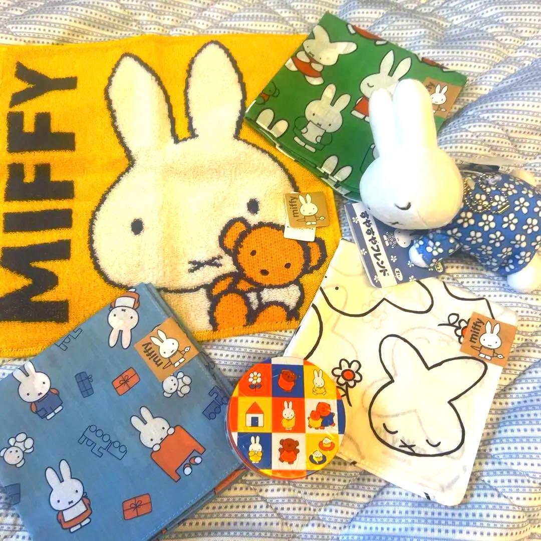 Miffy タオルハンカチとマスコットとクリームスペシャルパッケージの6セット❣️