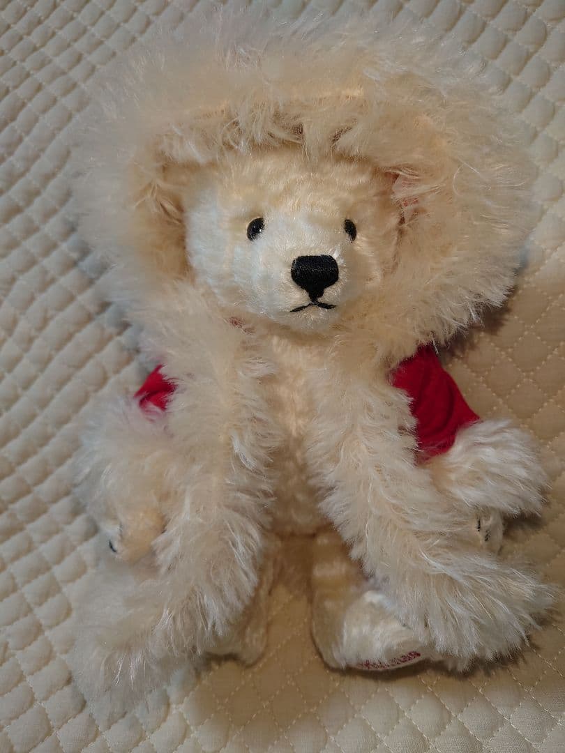 【希少】Steiffテディベア2001年アジア地区1500体限定アジアンサンタ