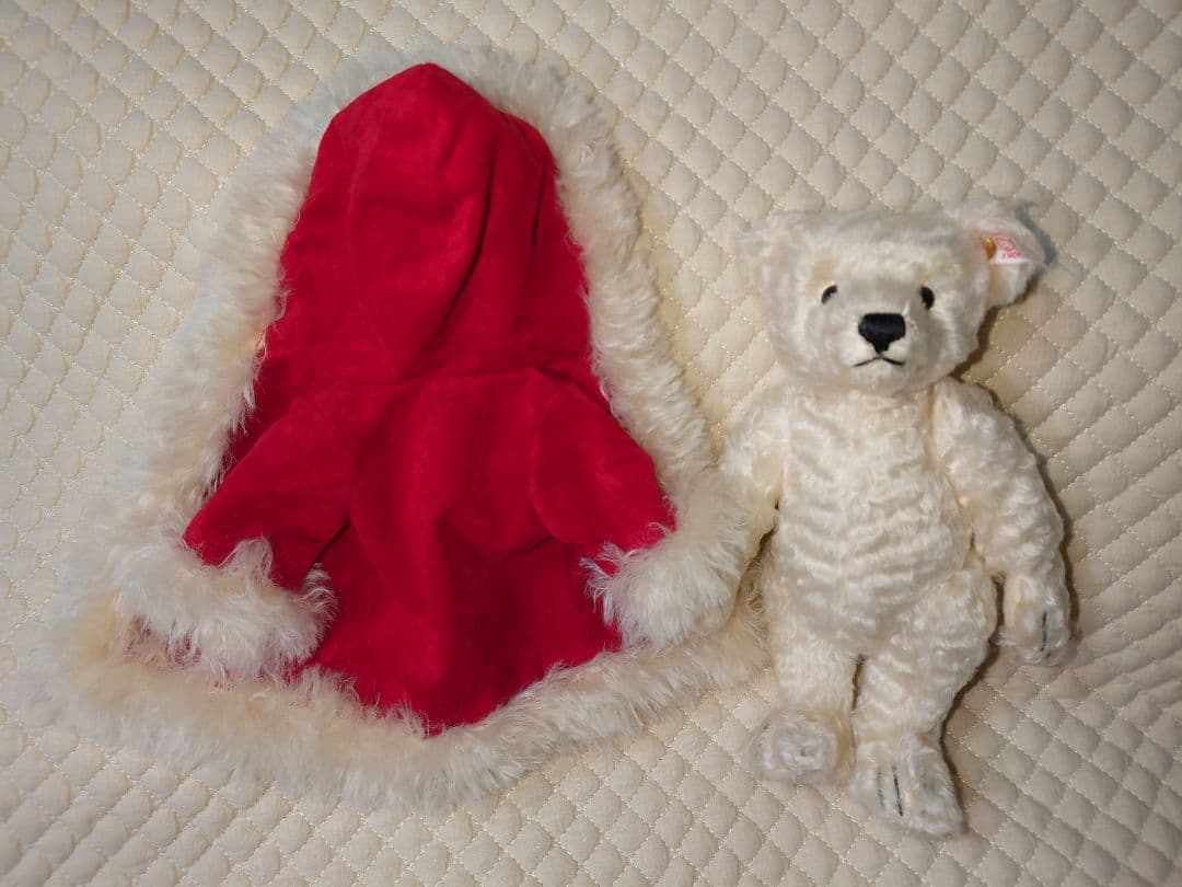 【希少】Steiffテディベア2001年アジア地区1500体限定アジアンサンタ