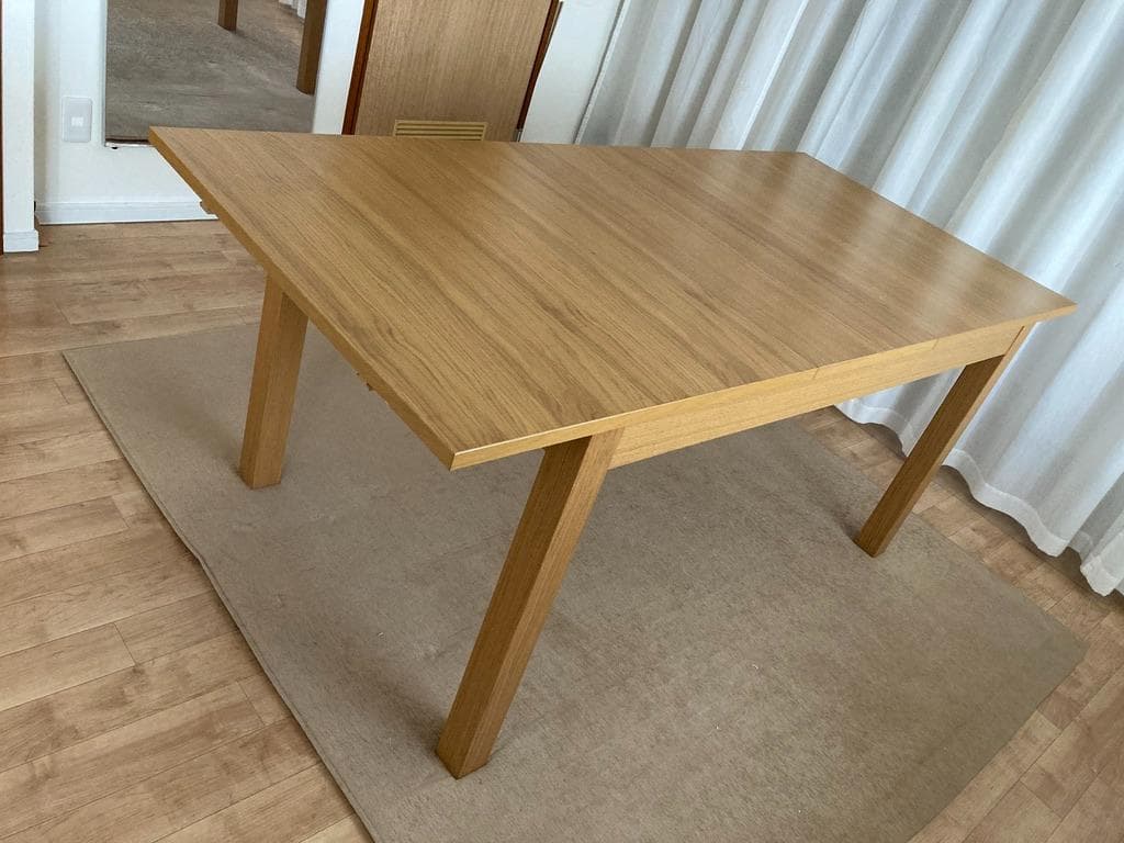 IKEA★BJURSTA　送料込　伸長式テーブル　140/160/180cm