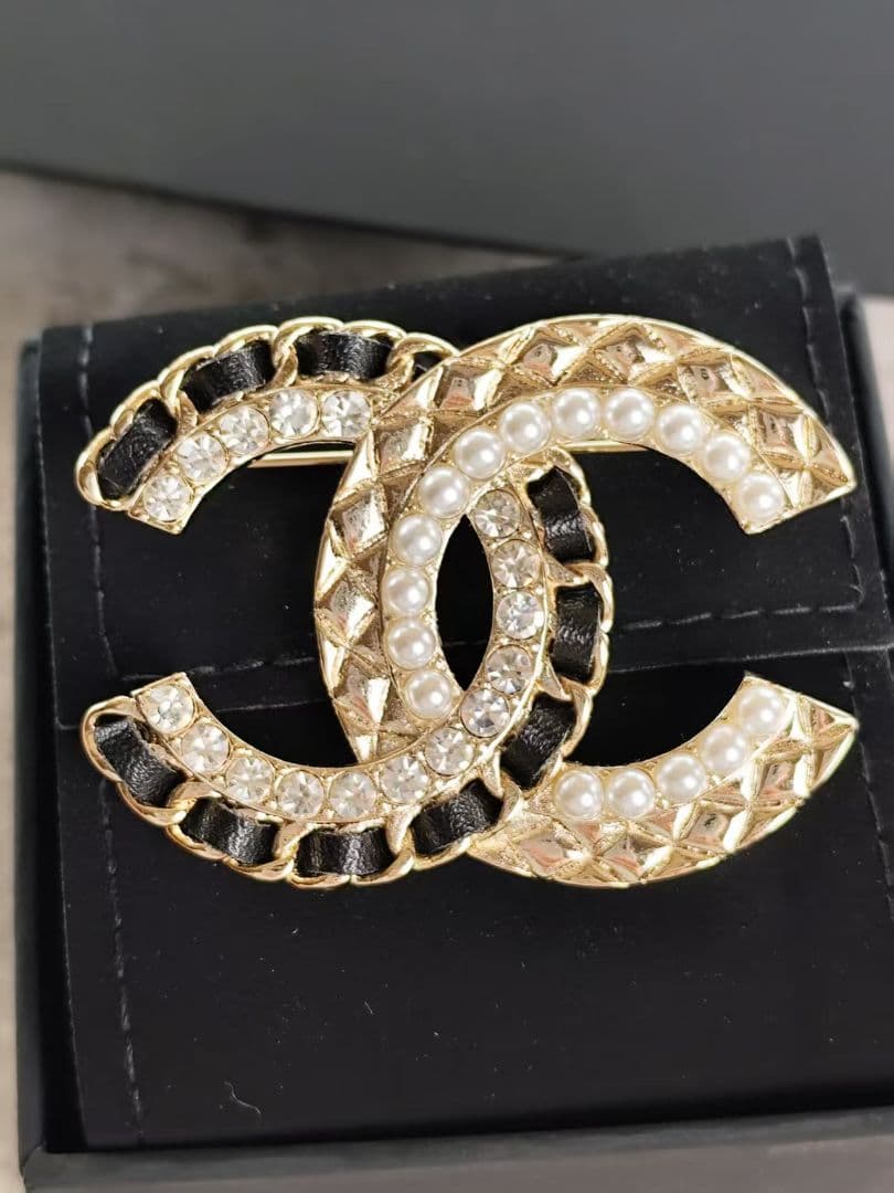 シャネル ブローチ[極美品]コサージュ