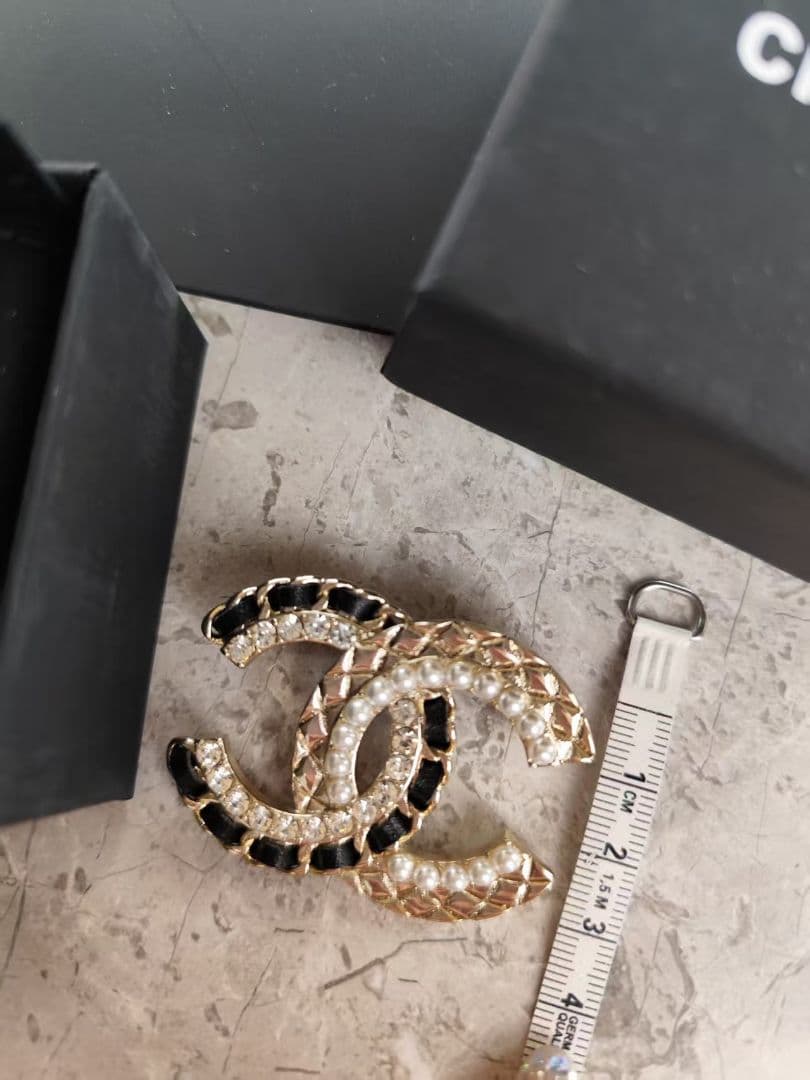 シャネル ブローチ[極美品]コサージュ