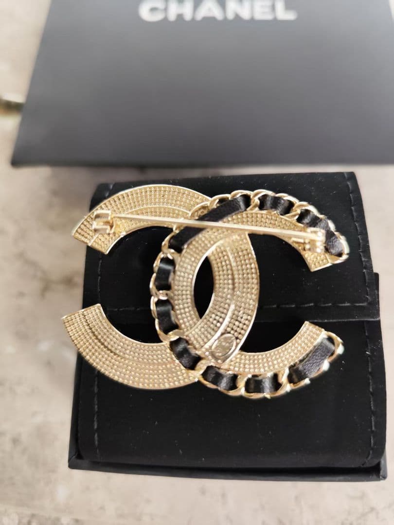 シャネル ブローチ[極美品]コサージュ