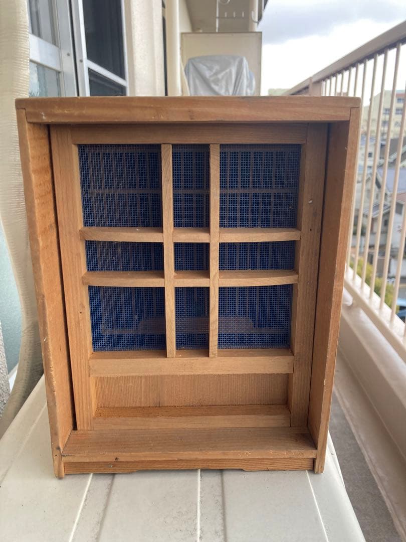 竹籠　ウグイス籠　ミソサザイに最適　就寝ケース付き