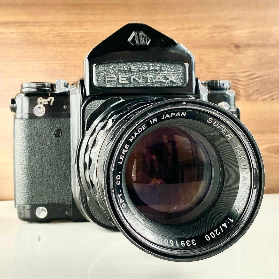 PENTAX 67 中判フィルム 6×7 SUPER TAKUMAR 200mm