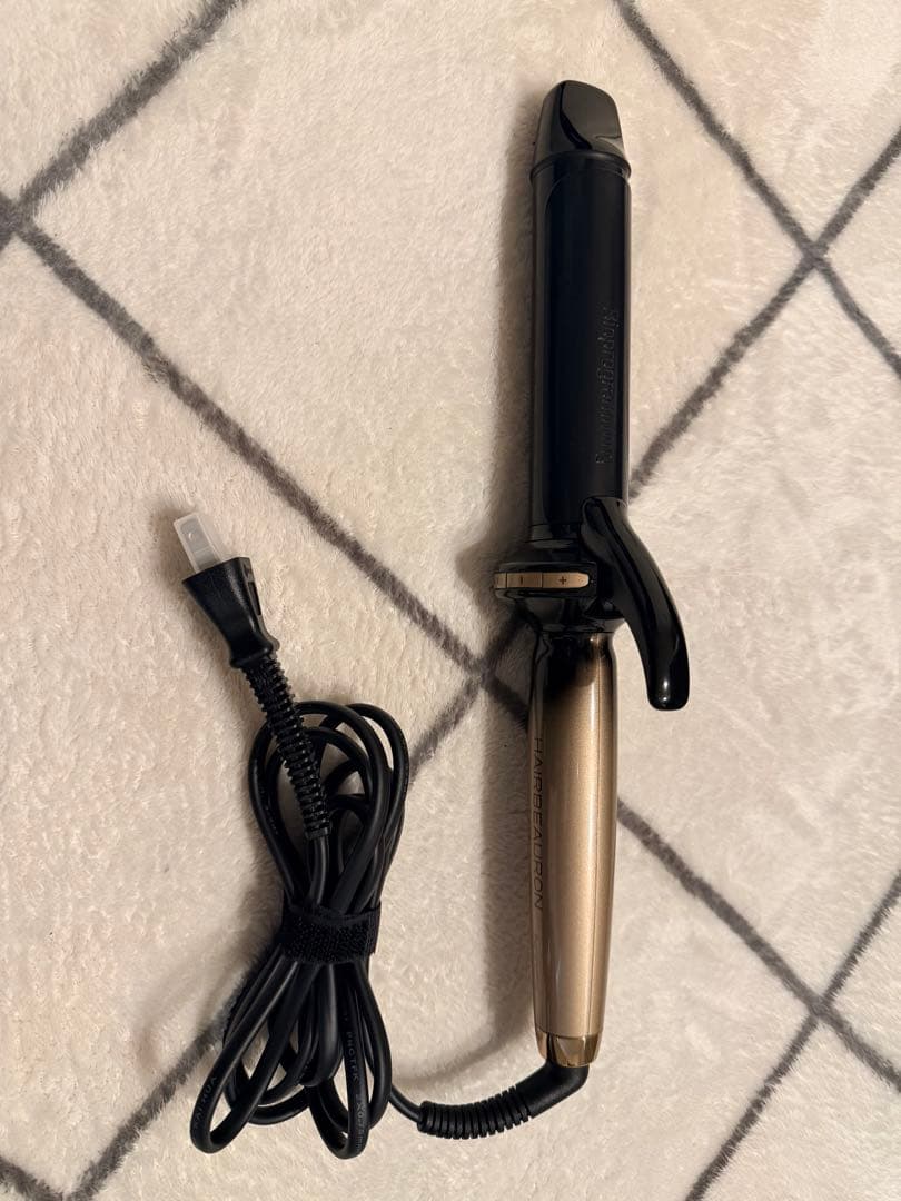 ヘアビューロン HAIRBEAURON 34mm 4Dplusカールヘアアイロン