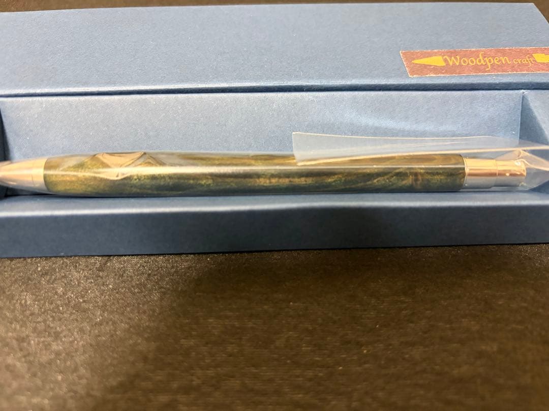 津*様 ウッドペンクラクトさん 杉瘤 国産摺り漆 織部 ボールペン 新品