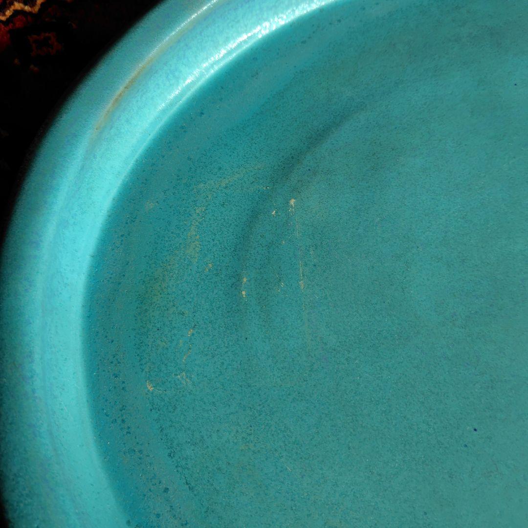 水盤　大型水盤　横幅６３㌢　楕円　華道具　華展用　嵯峨御流　池坊　小原流