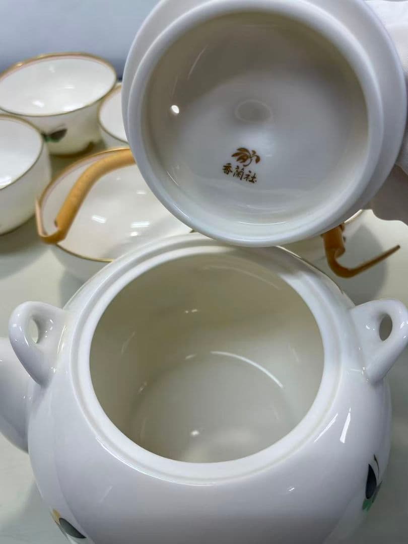 香蘭社 未使用保管品茶器セット3箱