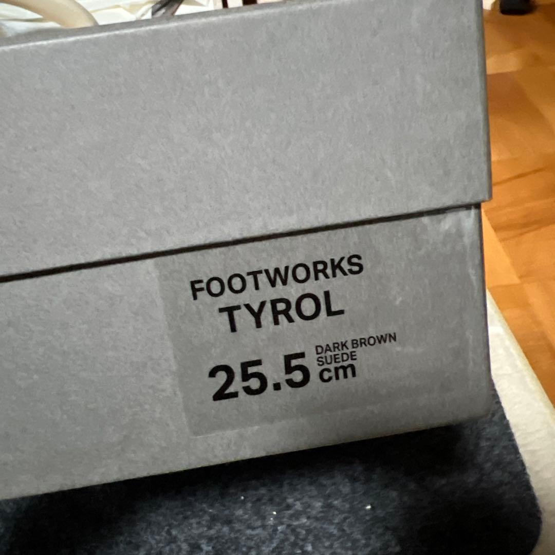 FOOTWORKS チロリアンシューズ　25.5cm