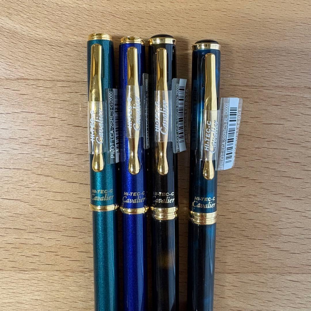 PILOT HI-TEC-C Cavalier ボールペン 0.3 0.4 黒