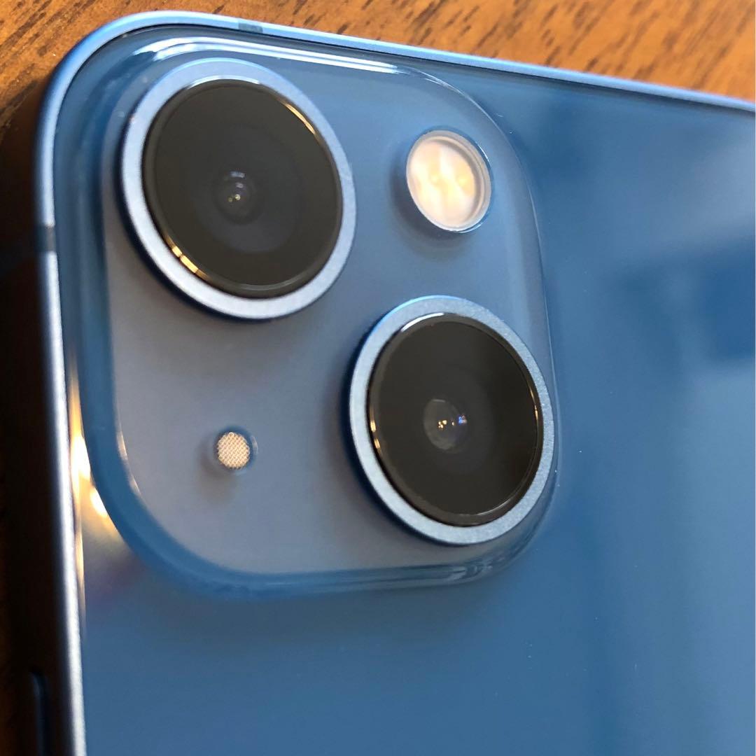 【美品】 iPhone 13 mini 128GB ブルー