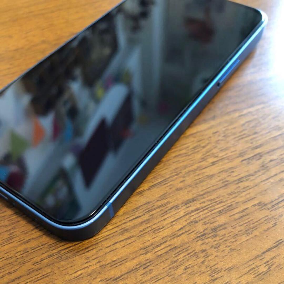 【美品】 iPhone 13 mini 128GB ブルー